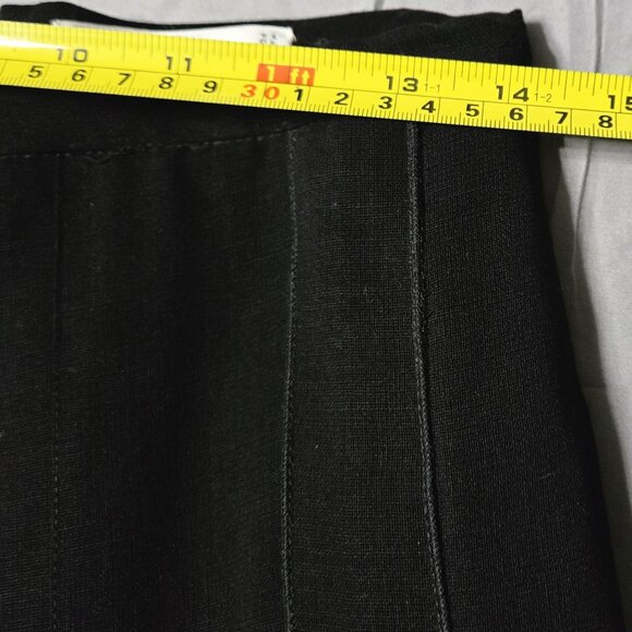 Karl Lagerfeld Size 14 Womens Black Pleated Skirt - Picture 4 of 5